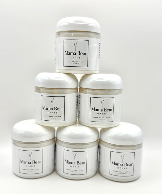 Mama Bear Nerve Relief Lotion Fast-Absorbing and Non
