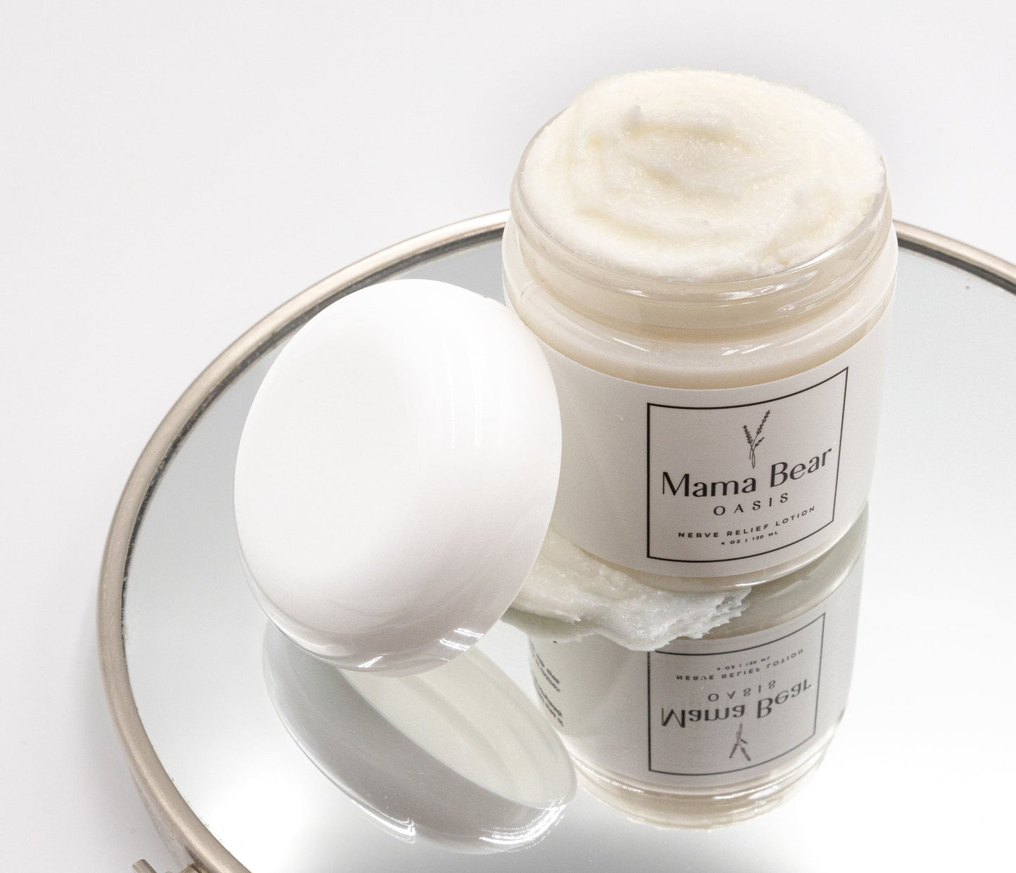 Mama Bear Nerve Relief Lotion Fast-Absorbing and Non