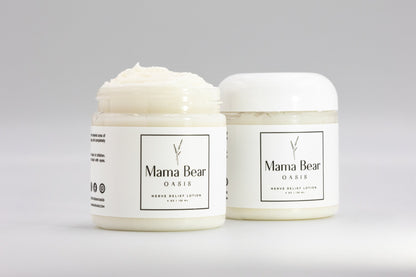 Mama Bear Nerve Relief Lotion Fast-Absorbing and Non